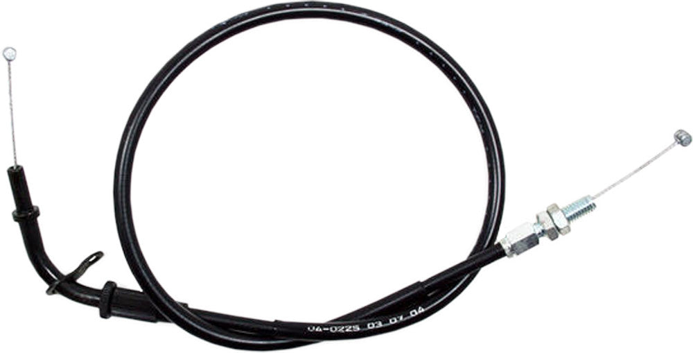 Motion Pro Black Vinyl Throttle Pull Cable 04-0225