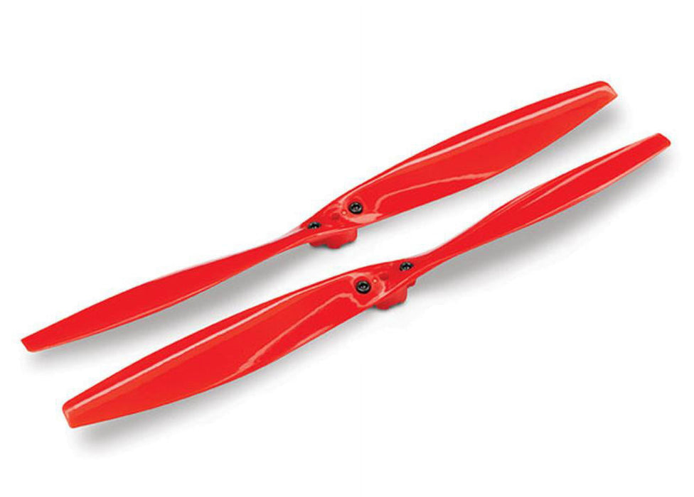 Traxxas Tra7928 Rotor Blade Set, Red (2) (With Screws) - Aton Replacement Parts