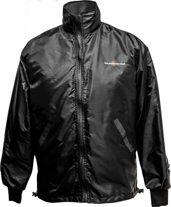 California Heat 12V Mens Motorcycle Heated Jacket Liner Black 3XL-Tall