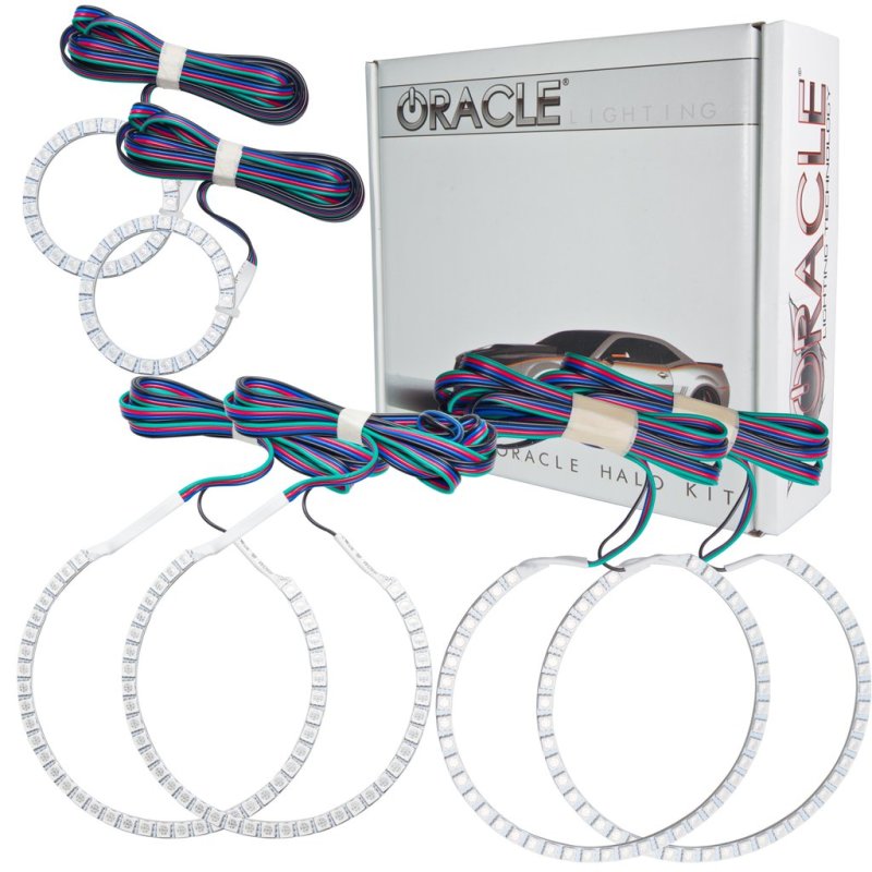 Oracle Fits Dodge Charger 05-10 Triple Ring Halo Kit Colorshift W/ BC1 Controller See Warranty 1118-335