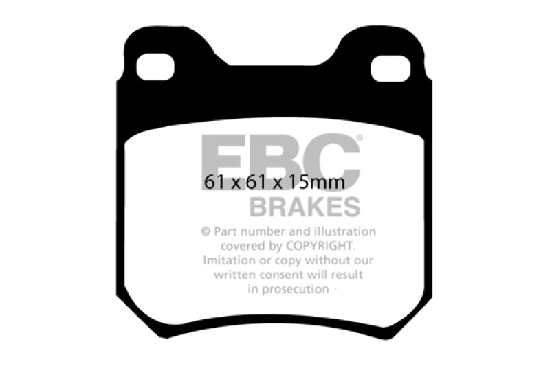 EBC 2000 Saturn LS2 3.0L Bluestuff Rear Brake Pads DP5675NDX