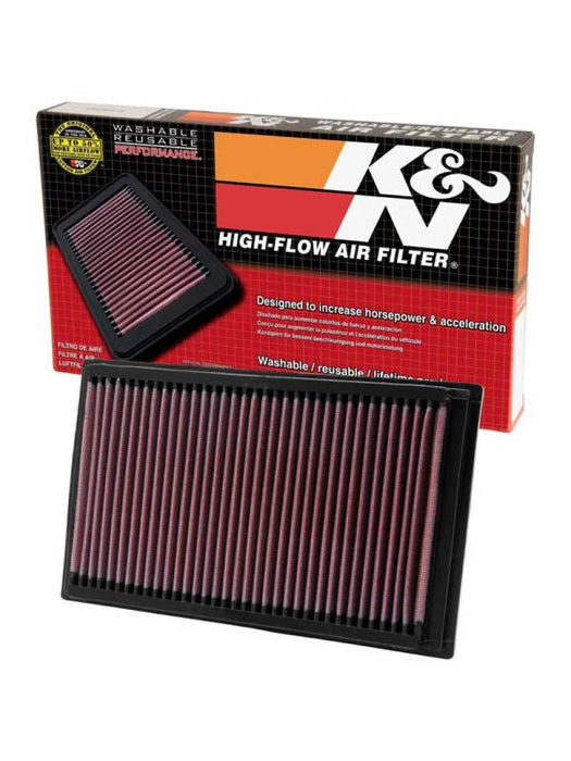 K&N 33-2357 Air Panel Filter for FORD FUSION/MERCURY MILAN L4-2.3L F/I 2006-2011