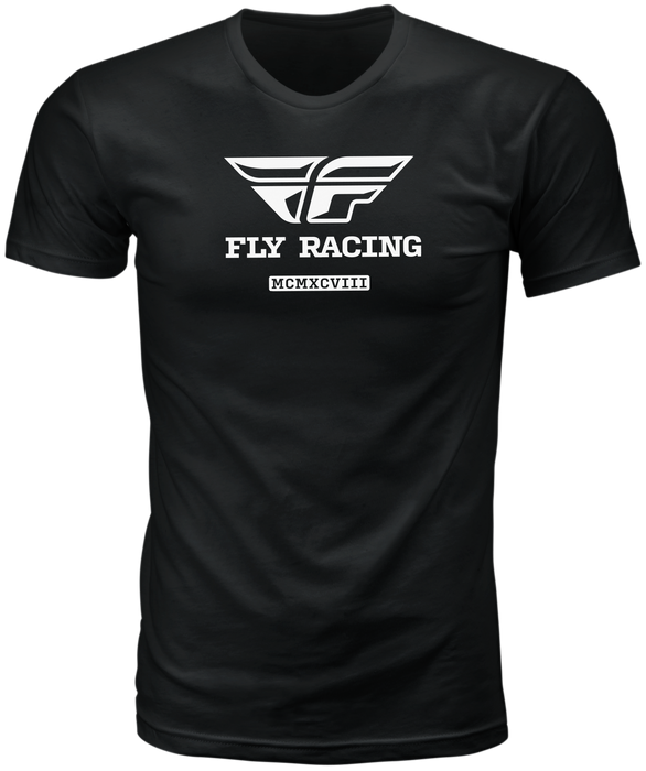 Fly Racing Fly Evolution Tee Black Md 352-0130M