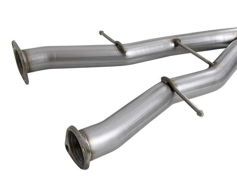 aFe MACHForce XP 12-17 compatible with Jeep Grand Cherokee WK2 SRT8 V8-6.4L 304SS Cat-Back Exhaust w/o Resonator 49-38058