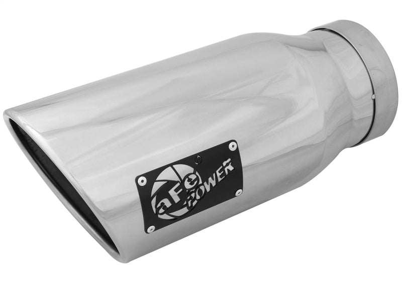 aFe MACH Force-Xp 5in Inlet x 7in Outlet x 15in length 304 Stainless Steel Exhaust Tip 49T50702-P15