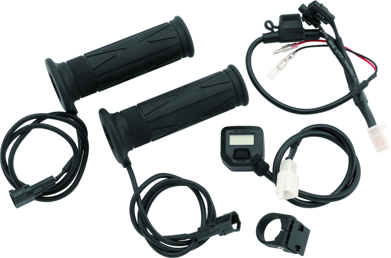 Bikemaster Heated Grips With Lcd Voltage Display AM19012H