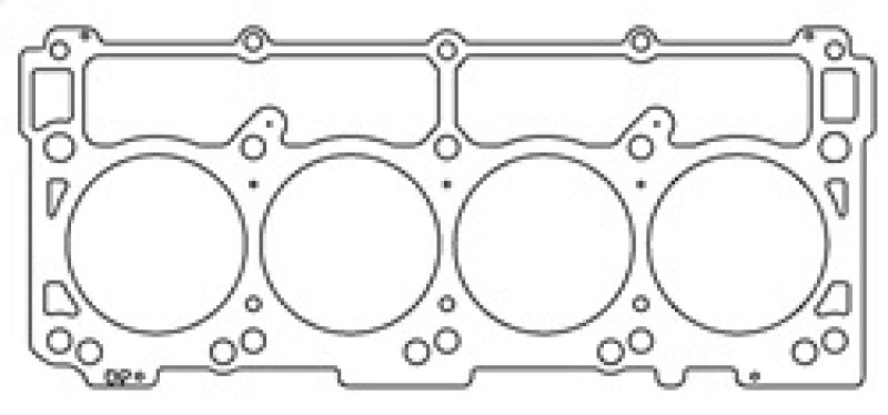 Cometic Compatible with Dodge 6.1L HEMI 4.100 inch Bore .051 inch MLS Headgasket C5876-051