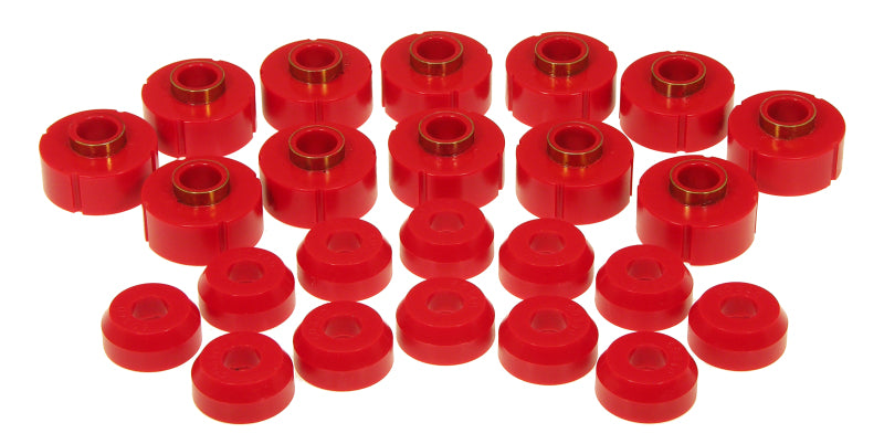 Prothane 63-91 Jeep Wagoneer Body Mount - Red Fits select: 1984-1991 JEEP GRAND WAGONEER, 1977-1983 JEEP CHEROKEE