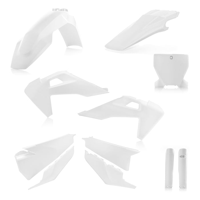 Acerbis Full Plastic Kits For Husqvarna White (), One Size 2726550002