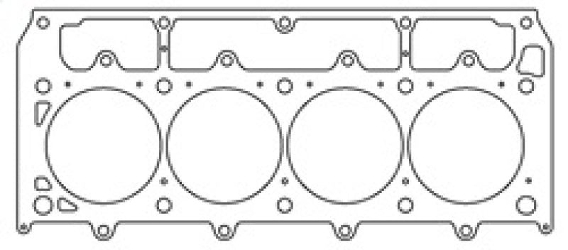 Cometic GM LSX Mclaren 4.125in Bore .051 Thickness Right Side Head Gasket C5933-051