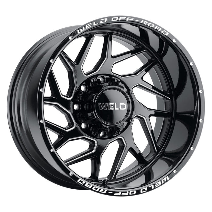 Weld Off-Road W117 20X9 Fulcrum 5X127 5X139.7 ET20 BS5.75 Gloss Black MIL 87.1 W11709057575