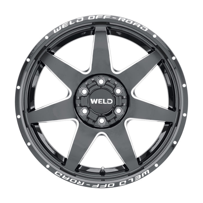 Weld Off-Road W109 20X12 Retaliate 6X135 6X139.7 ET-44 BS4.75 Gloss Black MIL 106.1 W10902098475