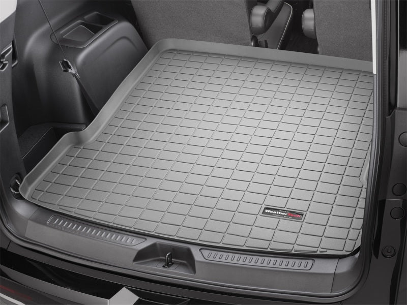 WeatherTech 2017+ GMC Acadia / Acadia Denali Cargo Liners Grey (Fits 6-7 Passenger Models Only) 42924