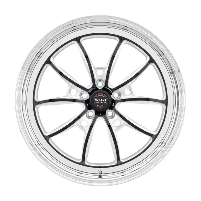 Weld S80 17x10 / 5x115 BP / 6.7in BS Black Wheel (High Pad) Non-Beadlock 80HB7100W67A