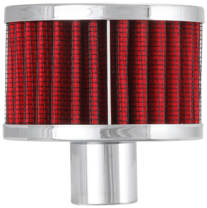 K&N Vent Air Filter/ Breather: High Performance, Premium, Washable, Replacement Engine Filter: Flange Diameter: 1 In, Filter Height: 2 In, Flange Length: 1 In, Shape: Breather, 62-1170