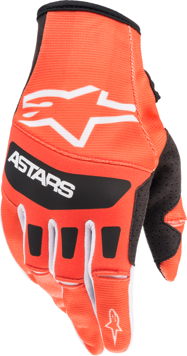 Alpinestars Techstar Gloves Orange/Black Lg (3561022-41-L)