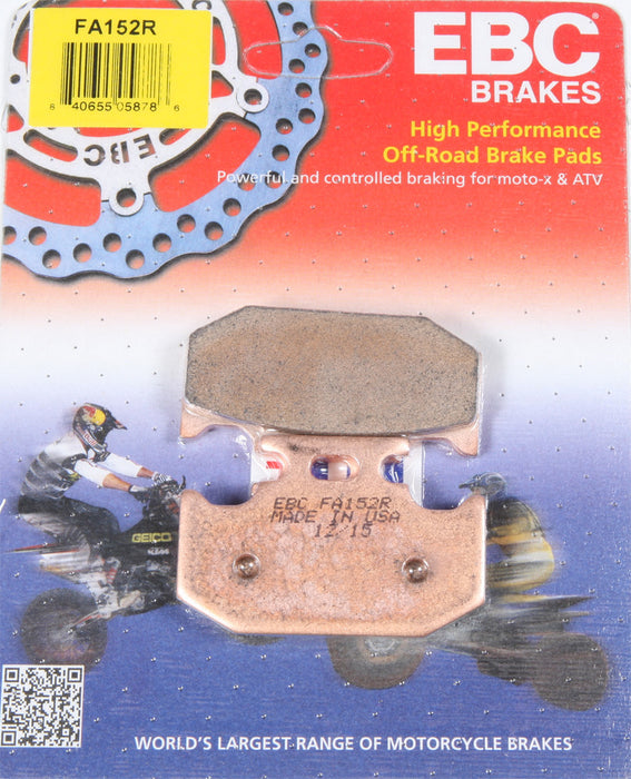 EBC Brakes FA152R Disc Brake Pad Set