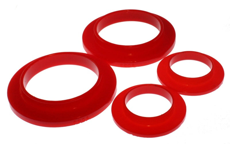 Energy Suspension 4.6101R Polyurethane Rear Spring Isolators Red Fits select: 2002 ,2003-2004 FORD MUSTANG