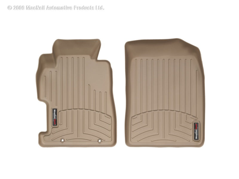 WeatherTech 06-11 Honda Civic Front FloorLiner Tan 450901