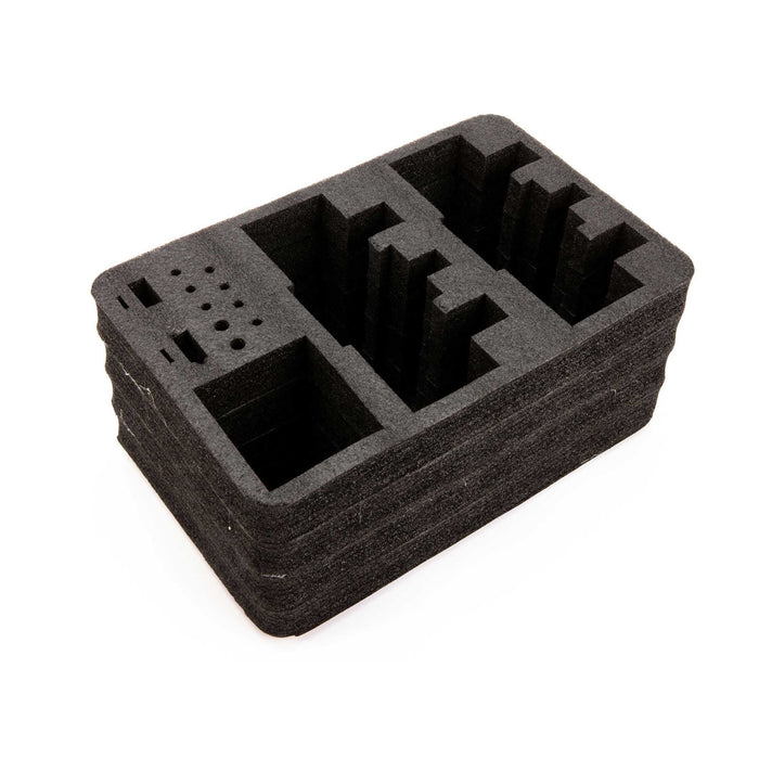 Spektrum Stand Up Tx Case Optional Dual Tx Foam Set , Black SPM6712
