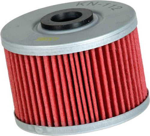 K&N Motorcycle Oil Filter: High Performance, Premium, Designed to be used with Synthetic or Conventional Oils: Fits Select Honda, Kawasaki Motorcycle Models, KN-112