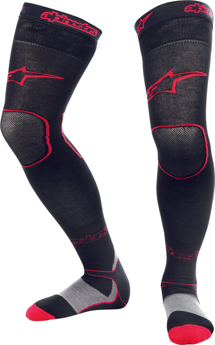 Alpinestars 4705015-13-L/2X Long Mx Socks Red Lg-2X