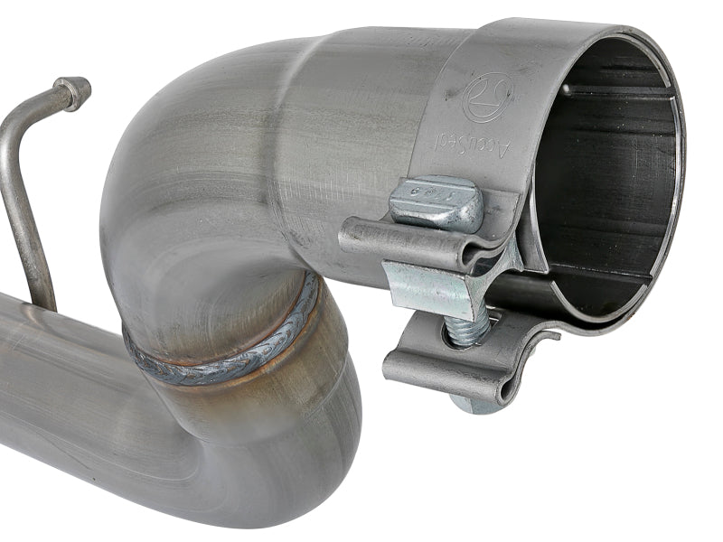 aFe MACH Force-Xp Axle-Back Exhaust System w/NoTip 18-20 compatible with Jeep Wrangler L4-2.0T / V6-3.6L 49-48070-1