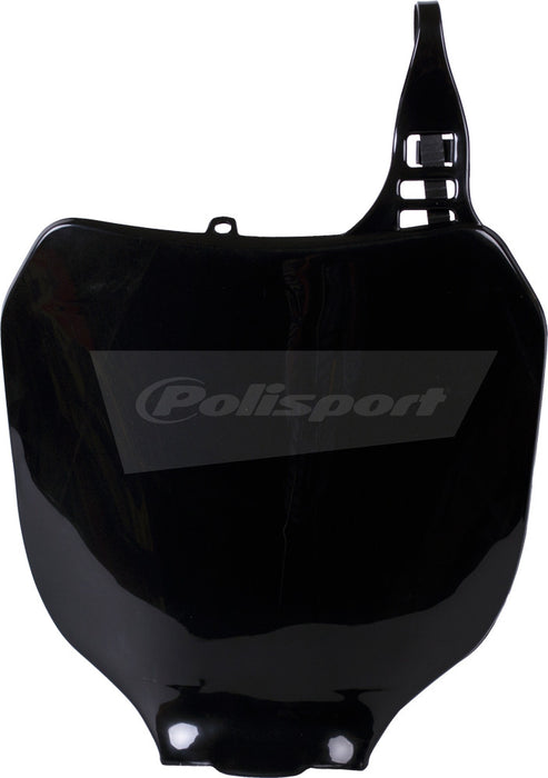 Polisport Number Plate Black for Yamaha YZ 125-450F 00-05