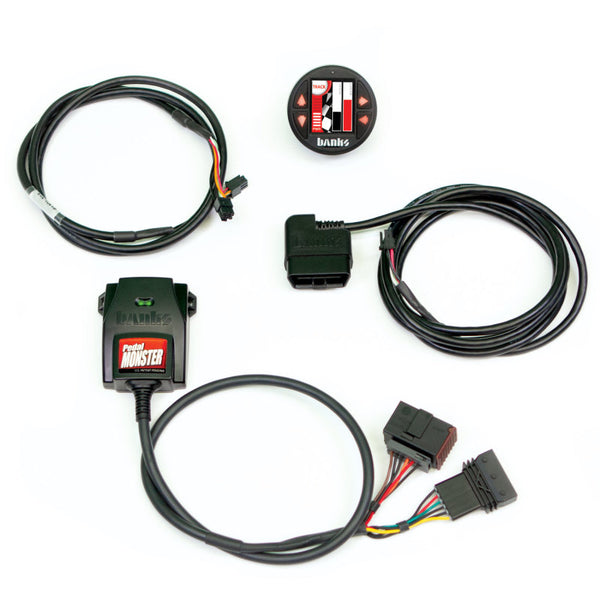 Banks Power Pedal Monster Kit w/iDash 1.8 TE Connectivity MT2 6 Way 64332