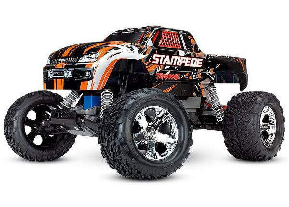 Traxxas 360544ORNG 1-10 Scale Stampede Monster Truck&#44; Orange