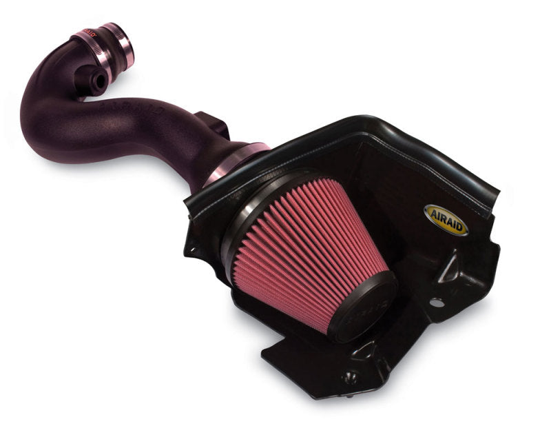 Airaid Cold Air Intake System By K&N: Increased Horsepower, Cotton Oil Filter: Compatible With 2010 Ford (Mustang) Air- 450-245