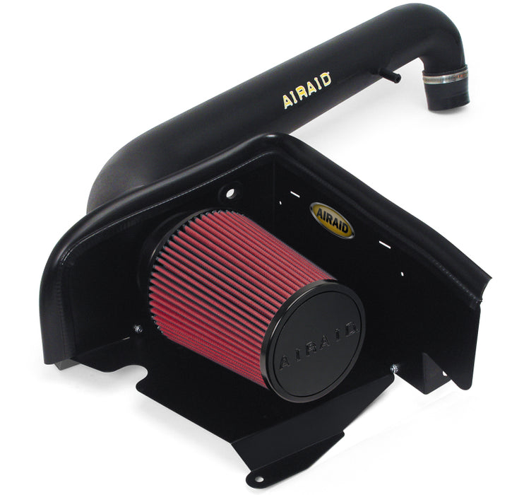 Airaid Cold Air Intake System By K&N: Increased Horsepower, Cotton Oil Filter: Compatible With 1997-2006 Jeep (Wrangler) Air- 310-158