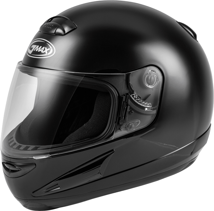 GMAX GM-38, Full-Face Motorcycle Helmet, DOT-Approved for Street Bikes, UTVs and More (Black)