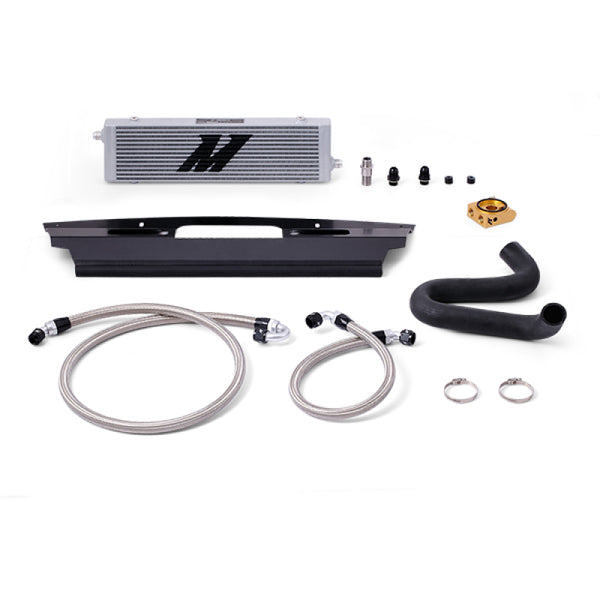 Mishimoto 2015+ Ford Mustang GT Thermostatic Oil Cooler Kit Silver MMOC-MUS8-15T