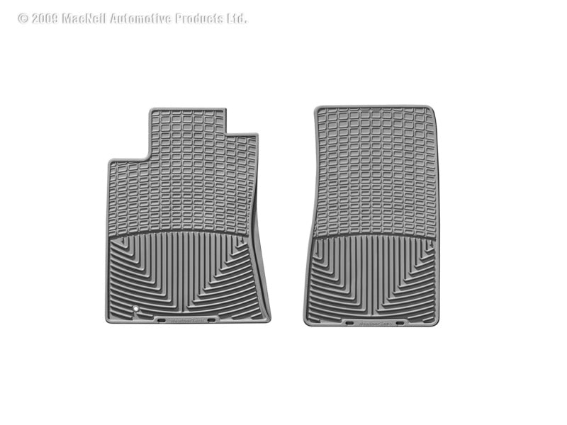 WeatherTech 08-10 Cadillac CTS Front Rubber Mats Grey W93GR