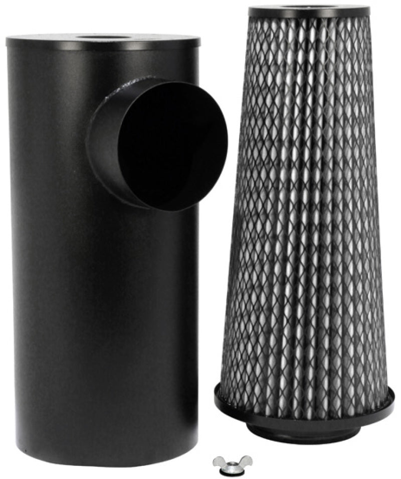 K&N Replacement Canister w/ Air Filter 9-3/4in D 24in H Reverse Flow HDT 38-2001R