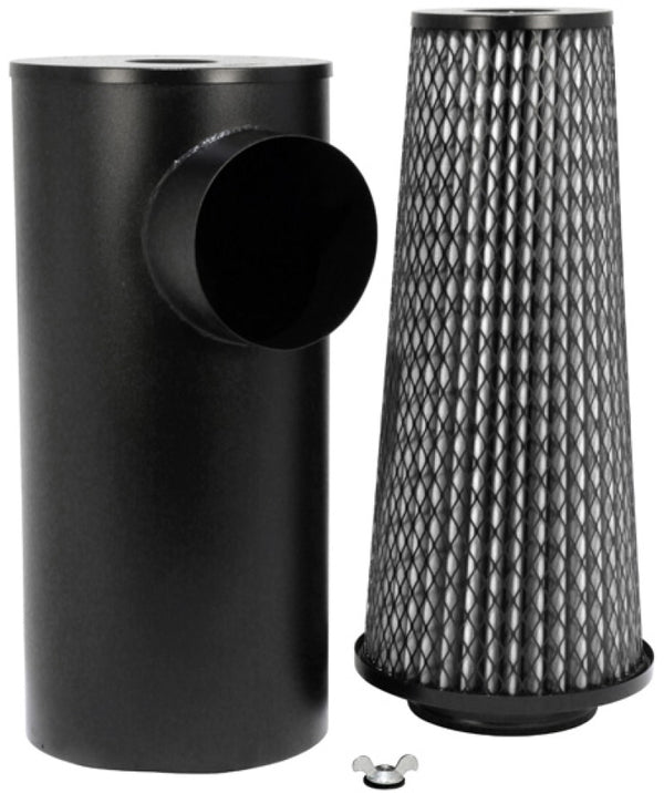 K&N Replacement Canister w/ Air Filter 9-3/4in D 24in H Reverse Flow HDT 38-2001R