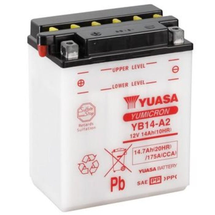 Yuasa Yumicron 12V Battery Yb14L-A2 YUAM2214Y