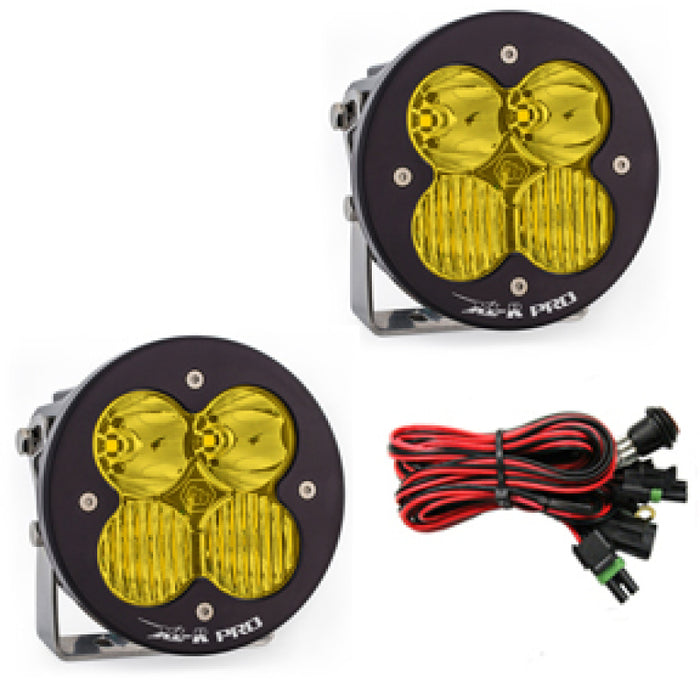 Baja Designs XL R Pro Series Driving Combo Pattern Pair LED Light Pods Amber 537813