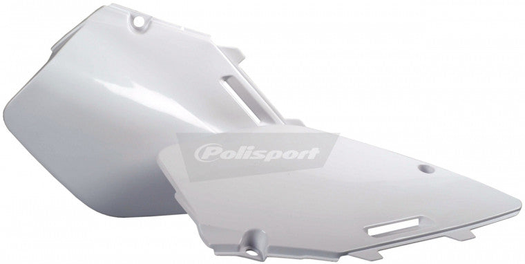 Polisport Side Panels White For Suzuki Rm125 Rm250 96-00