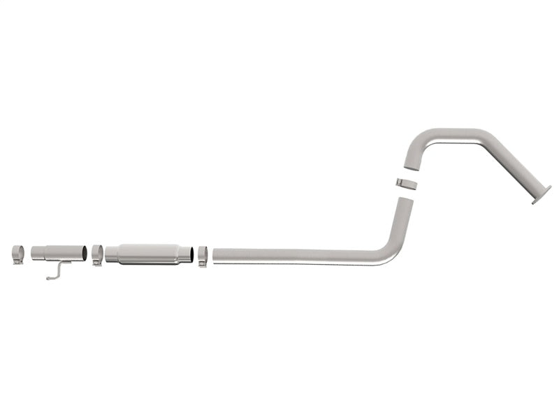 aFe Takeda 3in 304 Stainless Steel Mid-Pipe 17-18 Hyundai Elantra Sport I4 1.6L (t) 49-37001