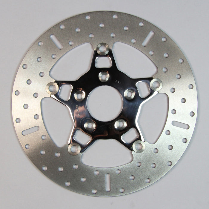 EBC Brakes FSD 5-Button Front Brake Rotor Wide - Polished Compatible for Harley-Davidson FXR 4 2000