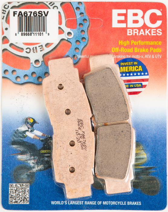 EBC FA676SV SV Series Severe Duty Disc Brake Pads