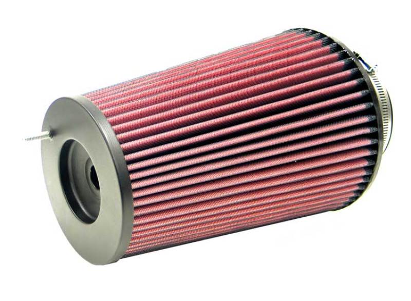 K&N Universal Clamp-On Engine Air Filter: Washable and Reusable: Round Tapered; 4 in (102 mm) Flange ID; 9.5 in (241 mm) Height; 6.625 in (168 mm) Base; 5.25 in (133 mm) Top , RC-4780