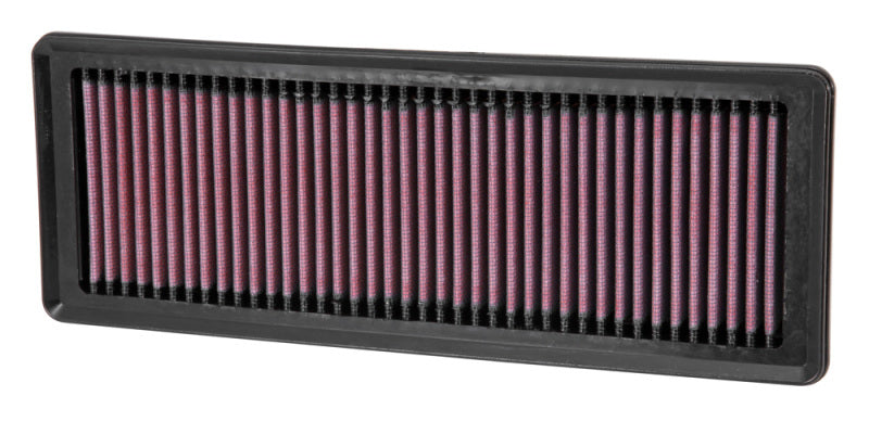 K&N 33-2487 Air Panel Filter for FIAT 500 L4-1.4L F/I, 2012-2017