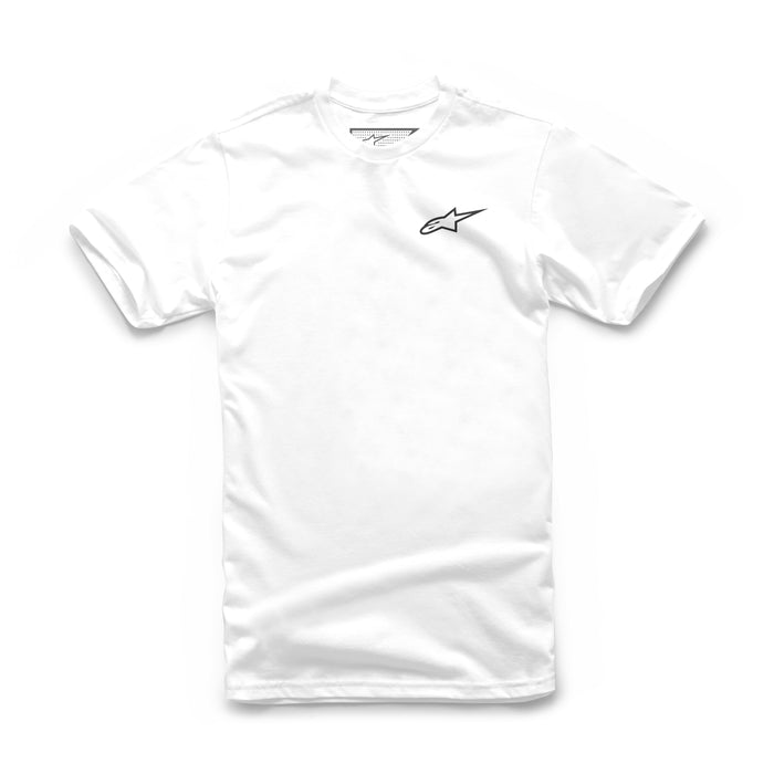 Alpinestars Standard Neu Ageless Tee White/Black 2X, Multi, one_Size