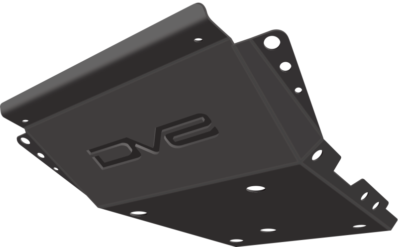Dv8 Offroad Sptt1-01 Skid Plate Black Front For 16-21 Fits Toyota Tacoma