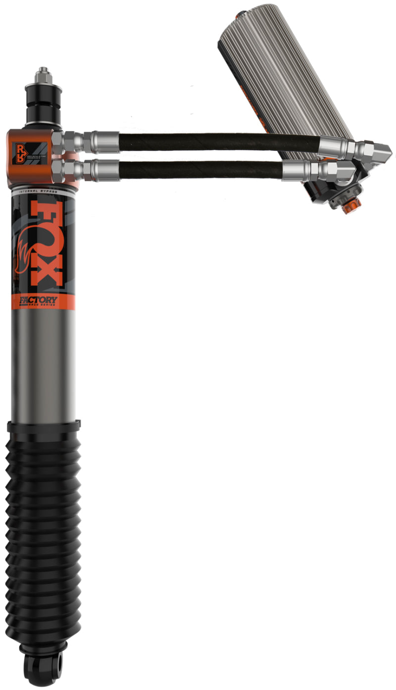 FOX Pair W/ext Brake Lines Internal Bypass Series Recirc Dsc 1-2" Lift, Fits 2022-2030 Toyota Tundra Rear 883-26-142