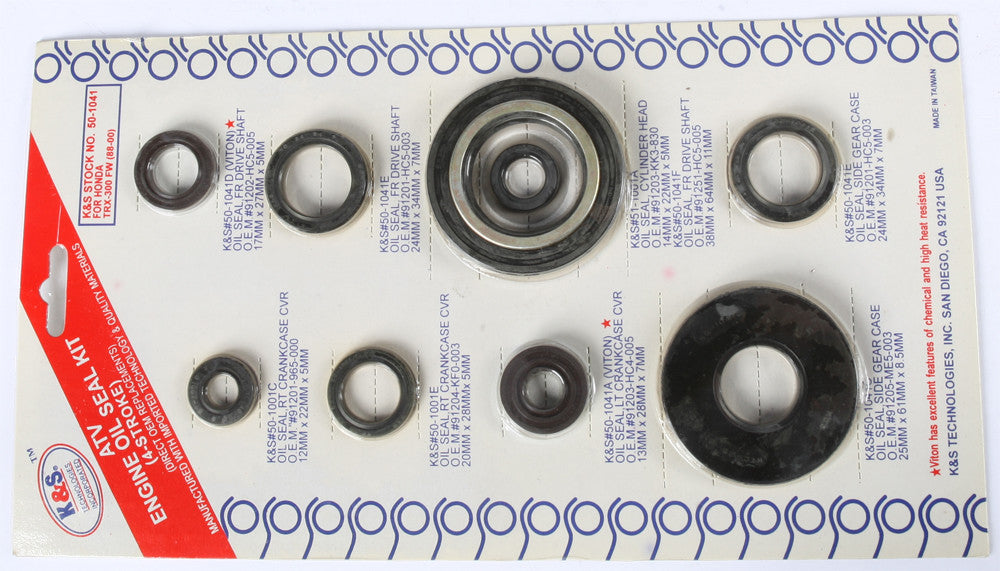K&S Engine Oil Seal Kit 50-1041
