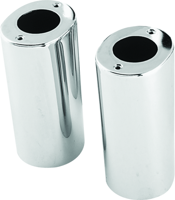 Biker'S Choice Fork Tube Covers (Standard) (Chrome) Compatible With 88-06 Harley Flstc 74537
